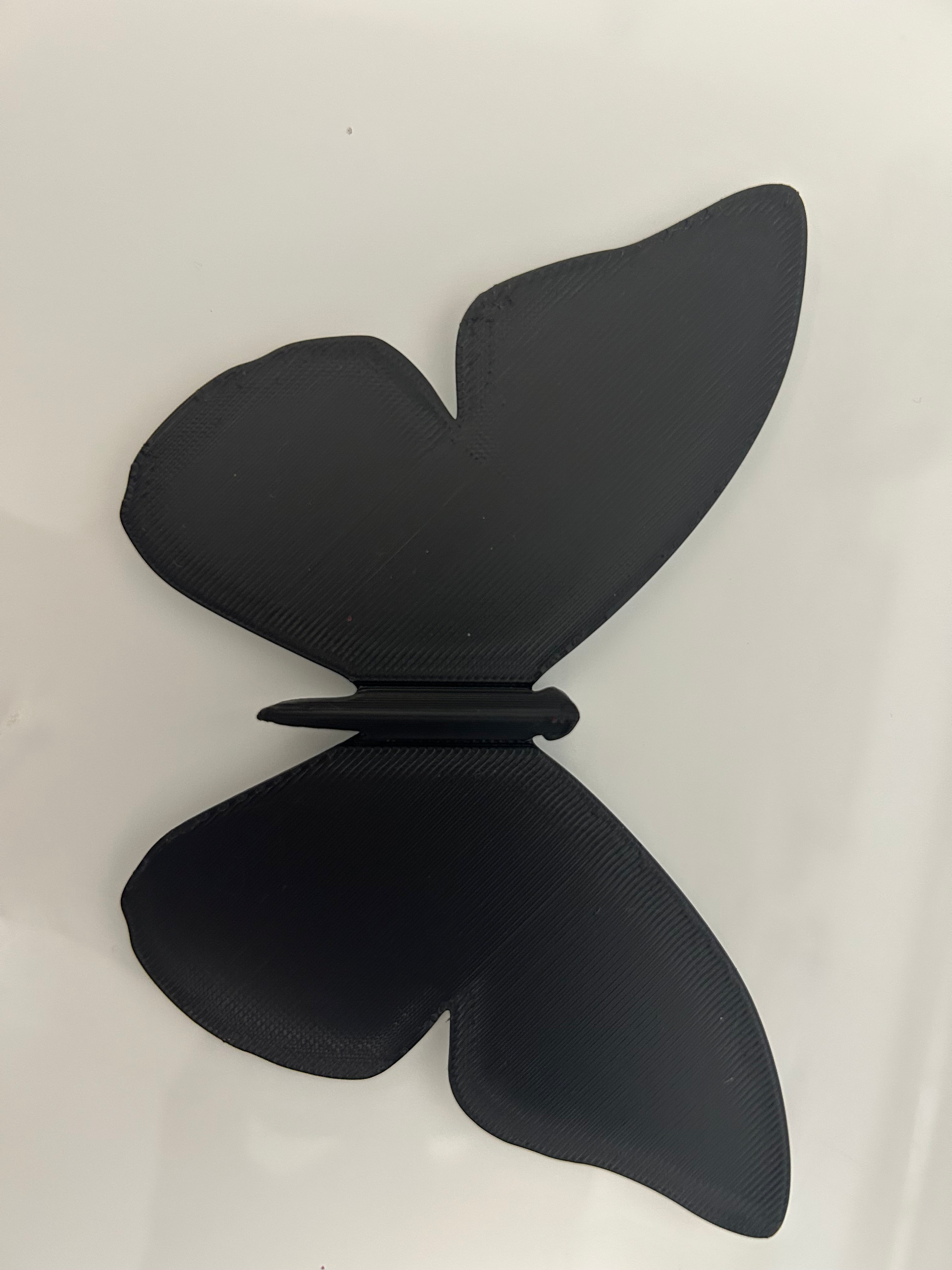 Black Medium-Large Butterfly Decoration