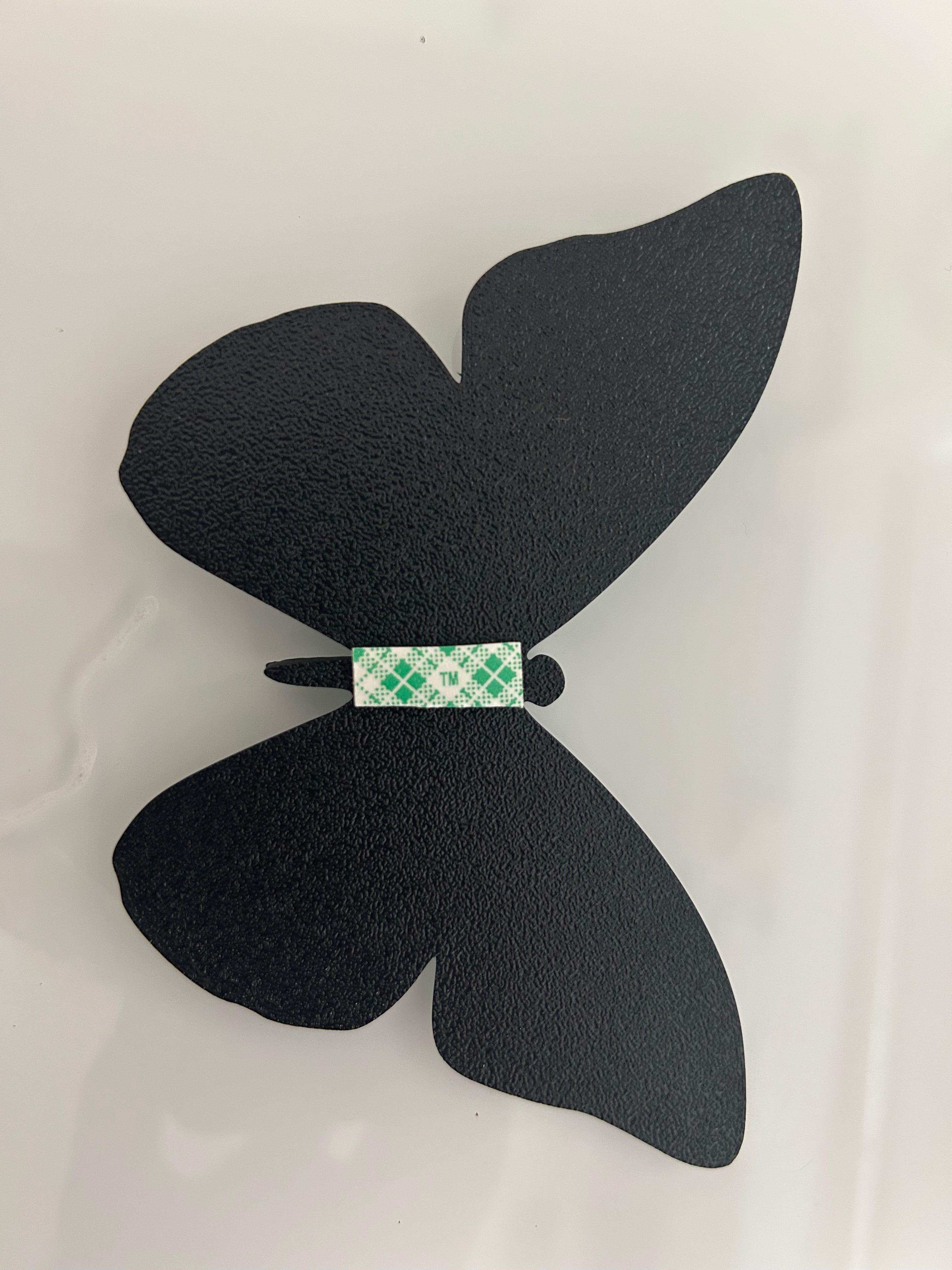 Black Medium-Large Butterfly Decoration